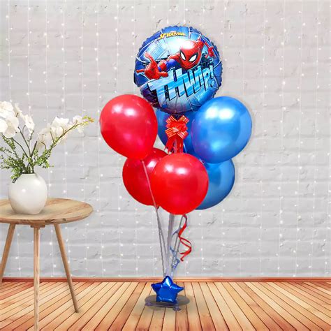 Disney Spider Man In Action Balloon Bouquet Balloon Decoration In