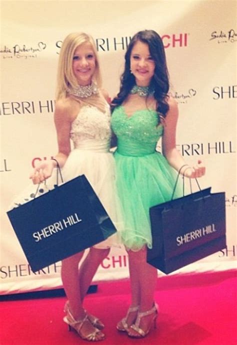 Dance Moms Paige And Brooke Representing Sherri Hill At Fashion Week Dance Moms Paige Dance