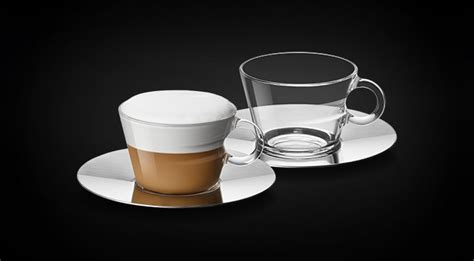 view cappuccino cups saucer set glass coffee cups