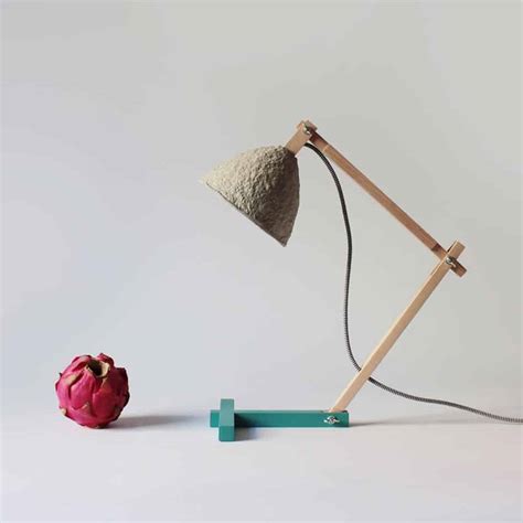 Paper Mache Table Lamp Metamorfozis Crea Re Com Eco Light