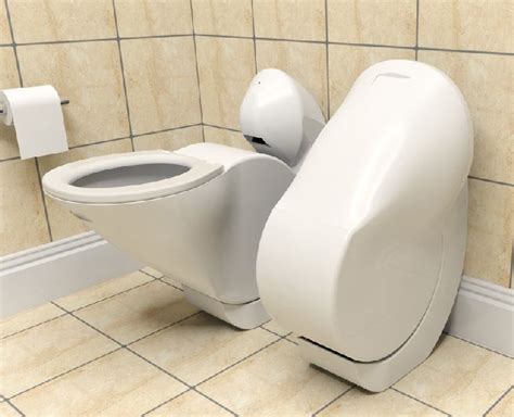 Iota A Futuristic Folding Toilet With Water Efficiency
