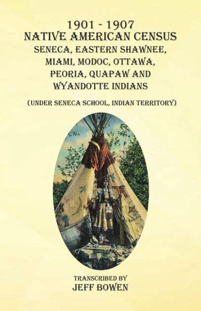 1901 1907 Native American Census Seneca Eastern Shawnee Miami Modoc