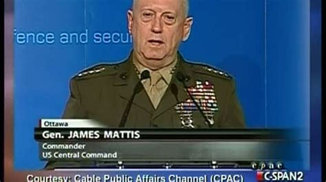 Us Central Command General James Mattis C