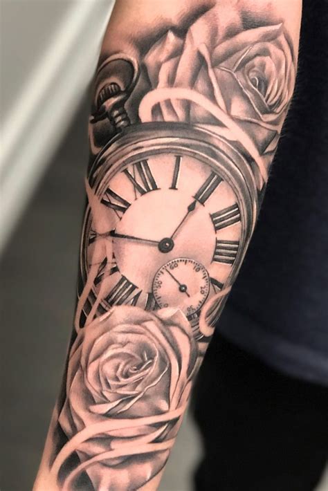 Upper Arm Meaningful Rose Tattoos For Men Best Tattoo Ideas