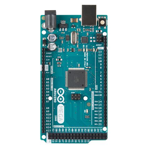 With 54 digital i/o pins, 16 analog inputs and a larger space for your sketch it is the recommended. Mega Arduino 2560 R3, SparkFun DEV-11061, Pris 475,5 kr