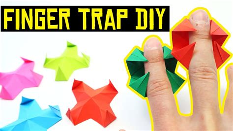 Finger Trap Finger Trap Easy Diy Yakomoga Not Origami But Easy Youtube