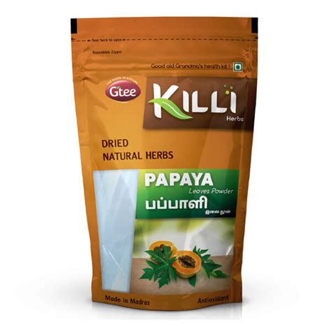 Killi Papaya Leaves Powder Send Sweets To Usa