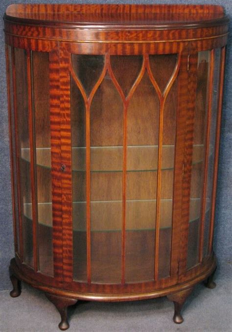 Maybe you would like to learn more about one of these? 1930s Mahogany Bow Front Display Cabinet | Display cabinet ...
