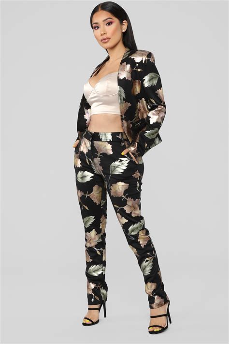pasadena gardens pant set black fashion clubbing outfits camouflage outfits