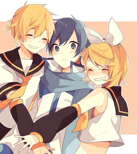1000 Images About Vocaloid Kaito X Kagamine Twins On Pinterest So