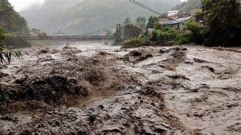 Nepal Bhutan Flash Floods Many Killed In Flash Floods Landslides Army