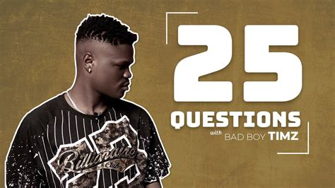 Bad boy timz is an actor and composer, known for olamide feat. 25 Questions with Bad Boy Timz | Infamous Media - YouTube