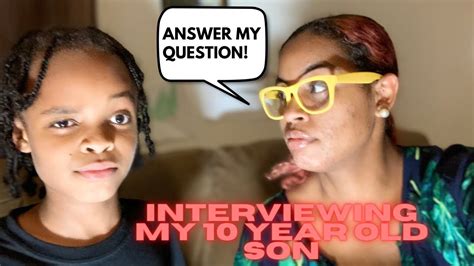 Vlogtober Day 7 Asking My 10 Year Old 15 Questions My First Born Answering My Questions