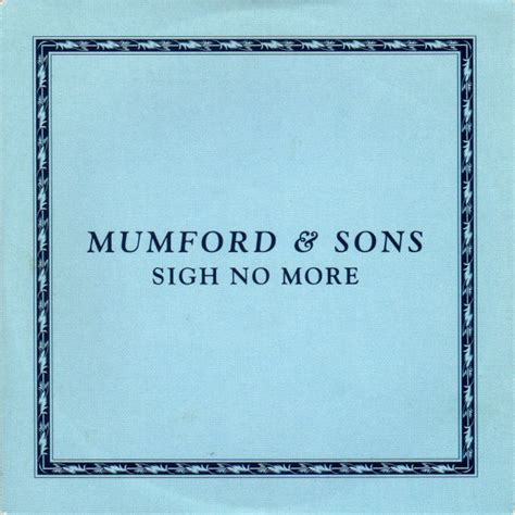 Mumford And Sons Sigh No More 2009 Cardboard Sleeve Cd Discogs