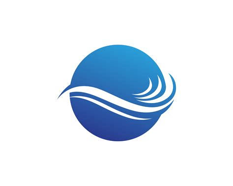 Water Flow Vector Logo