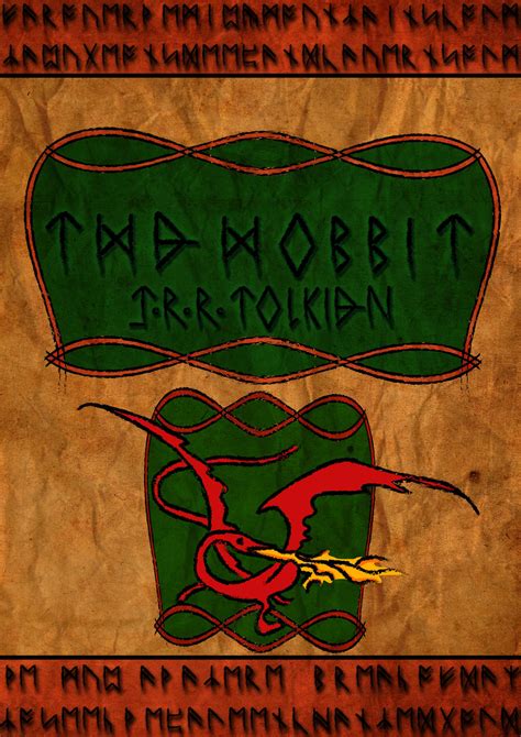 The Hobbit Book Cover Designs Smaug Coloured By Simdoug On Deviantart