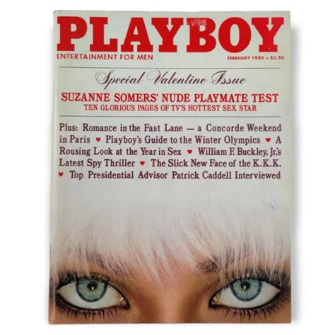 Playboy Magazine Issue Suzanne Somers Nude Playmate Test February Eur Picclick De