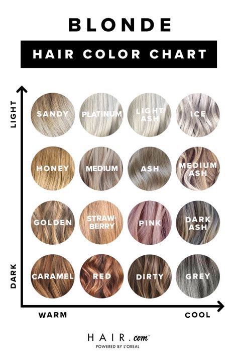 Top 48 Image Ash Blonde Hair Color Chart Vn