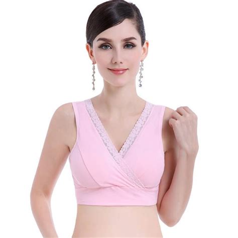 Lace Vest Maternity Nursing Bra Breastfeeding Underwear For Pregnant