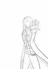 Creed Unity Colorless Arno Dorian sketch template