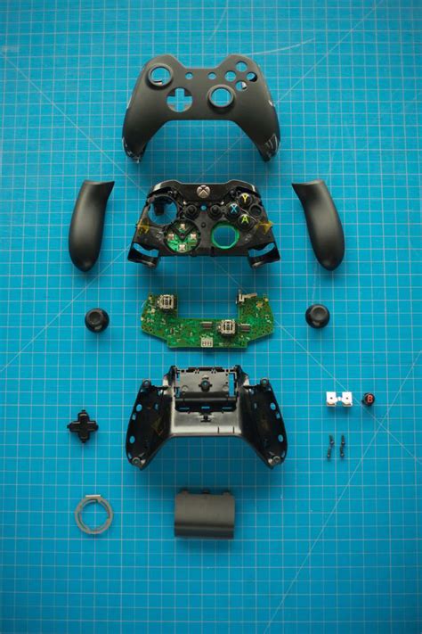 Controller Disassembled Xbox One Controller Game Image Free Photo