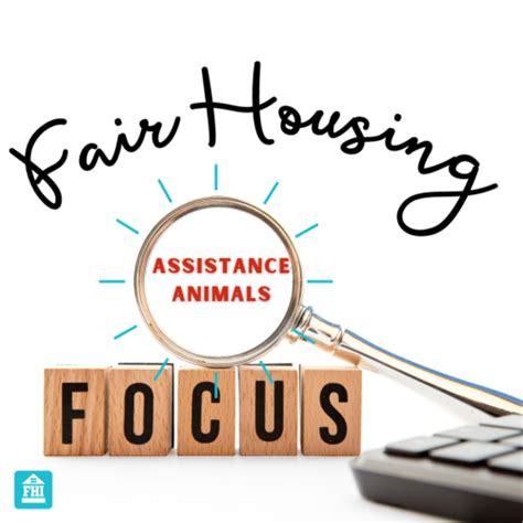 Fair Housing Focus Assistance Animals The Fair Housing Institute