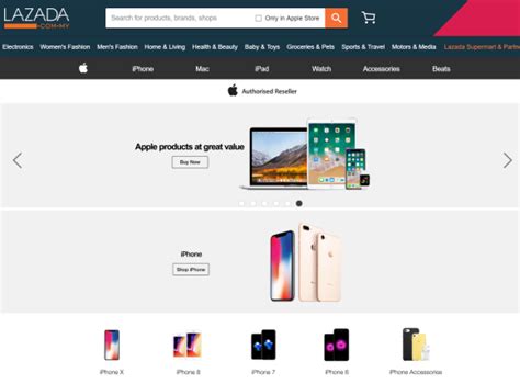 Buy your apple stores now. There's now an Apple Store on Lazada Malaysia | SoyaCincau.com