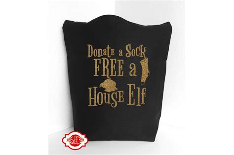 Donate a Sock FREE a House Elf By JEandMyDesigns | TheHungryJPEG.com