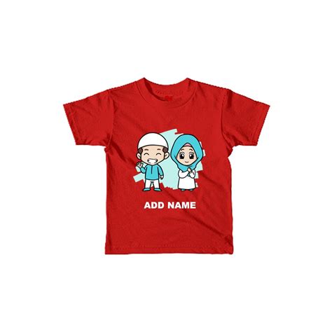 Hra15k Hari Raya Aidilfitri Kids T Shirts Malaysias Online Custom