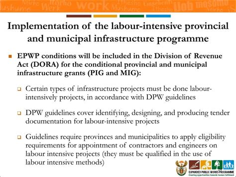 Ppt The Expanded Public Works Programme Epwp Powerpoint