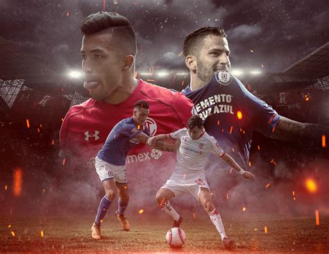Liga mx (apertura) position 10. Toluca vs Cruz Azul on Behance