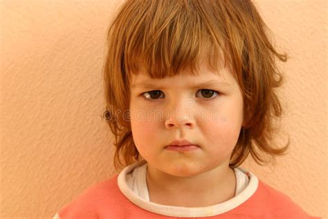 Child S Faces Stock Image Image Of Girl Girls Sorrow 1617615