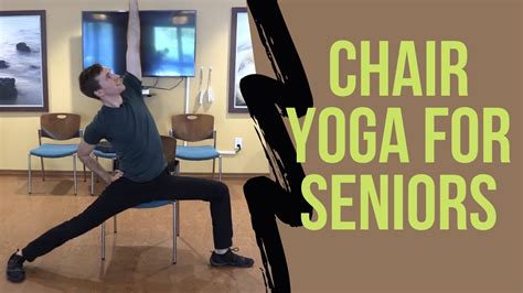 Chair Yoga For Seniors Series 01 Youtube Bb9
