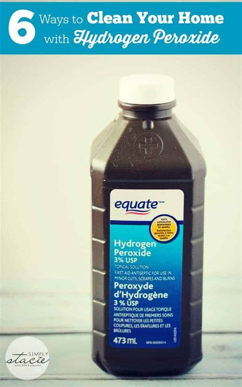 Wait for few seconds and then tap your airpods on a hard surface to remove all the liquid. 6 Ways to Clean Your Home with Hydrogen Peroxide - Simply ...