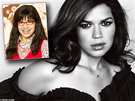 Ugly Betty Gets A Makeover To Glamorous Cover Girl Daily Mail Online
