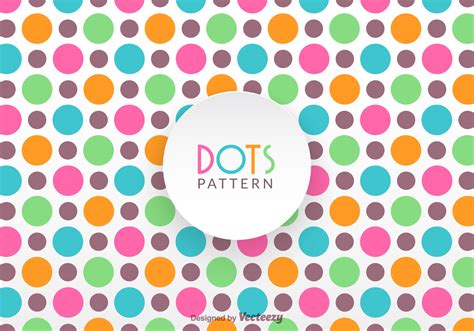 Free Colorful Dot Pattern Vector Download Free Vector