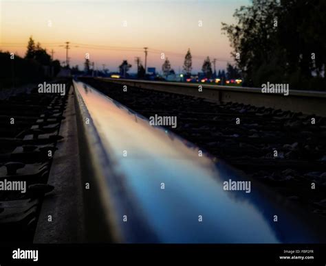 Dusk Railway High Resolution Stock Photography And Images Alamy