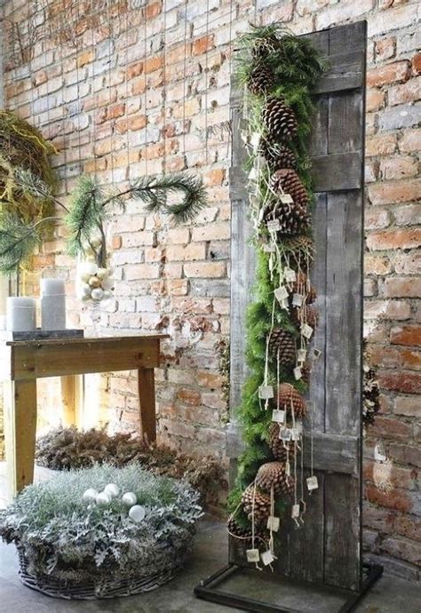 Natural Outdoor Christmas Decorations Dream Home Pinterest