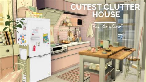 Cutest Clutter House Download Tour Cc Creators The Sims 4