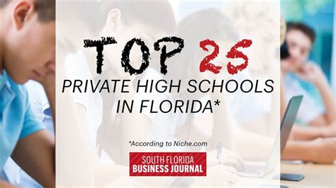 These Are The Top 25 Private High Schools In Florida According To