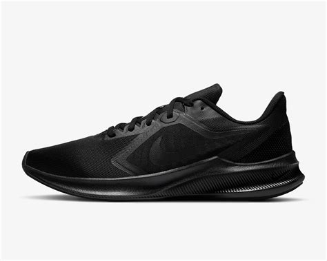 Nike Downshifter 10 All Black Mens Running Shoes Ci9981 002 Febbuy