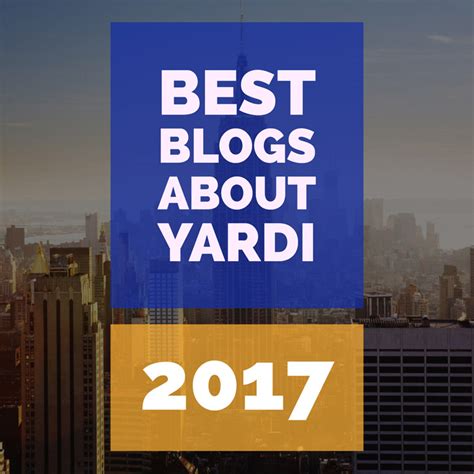 Most Popular Yardi Blogs Of 2017