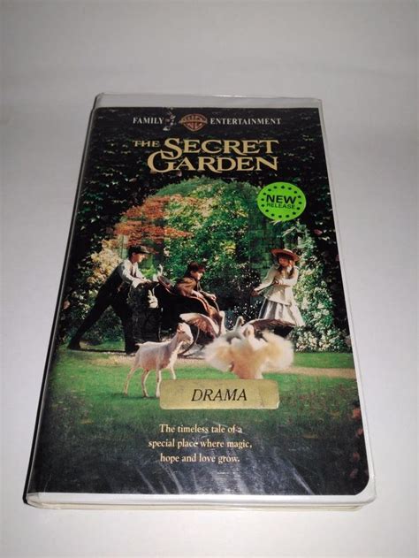 The Secret Garden Vhs 2002 Clam Shell Childrens Video Tape Vcr