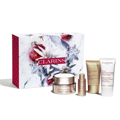 clarins nutri lumiere christmas collection t set