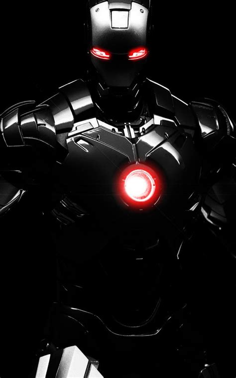 Iron Man Black Armour Iphone 6 Plus Hd Wallpaper Ipod