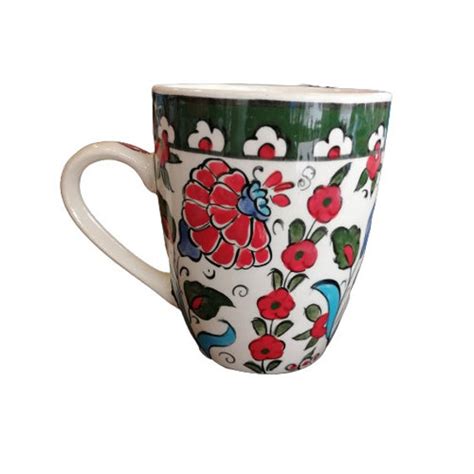Handpainted Turkish Ceramic Expresso Coffee Mug Unique Gift Etsy