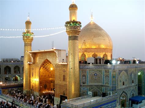 Imam Ali Mosque Najaf Iraq Devine Life In The Humans World