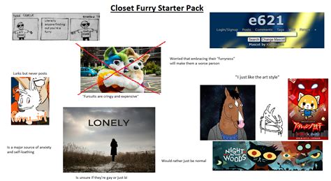 Closet Furry Starter Pack Rstarterpacks