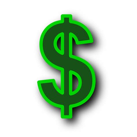 Download Money Symbol Dollar Sign Green Transparent Icon Hq Png Image