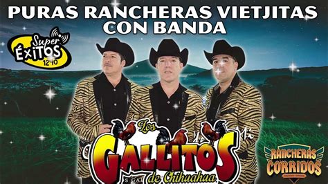Los Gallitos De Chihuahua Mix Corridos Con Banda Corridos Y Rancheras